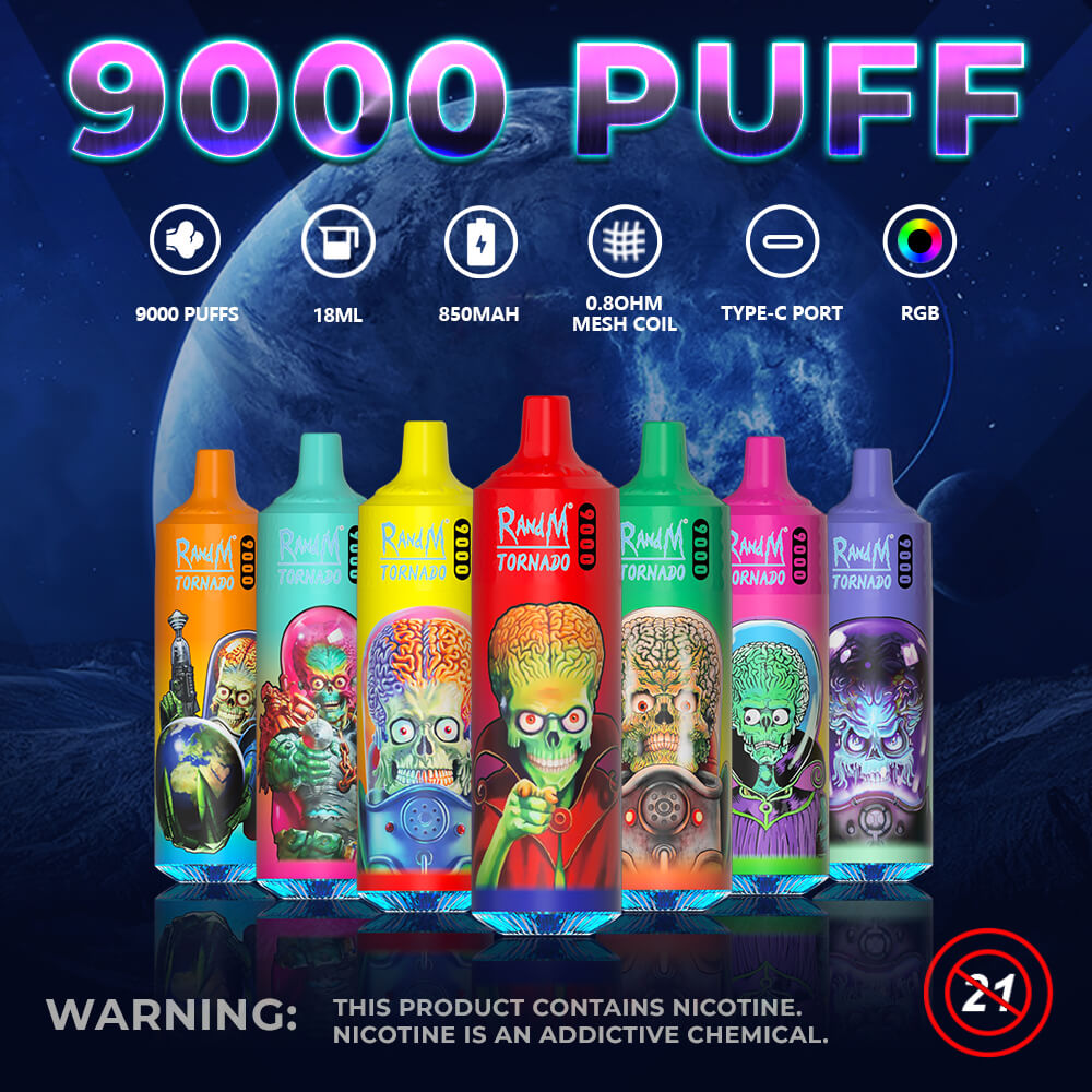 RandM Tornado 10K Wegwerp Vape Beste goedkope vape
